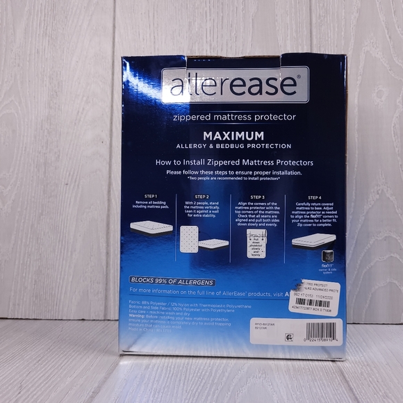 Allerease Maximum Mattress Protector White - Picture 4 of 8